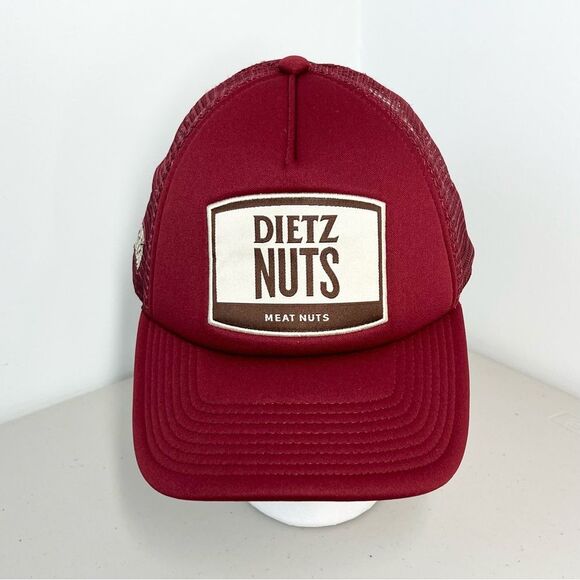 Dietz & Watson Dietz Nuts Meat Nuts Snap Back Trucker Hat OSFM - Picture 1 of 6